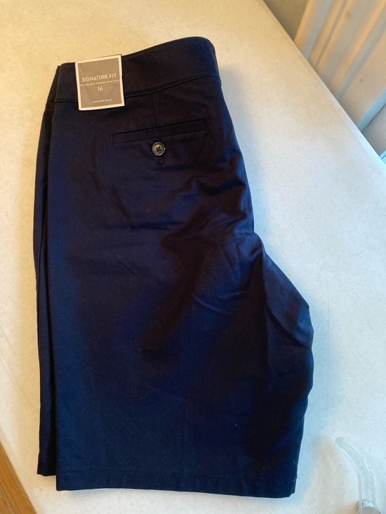 Ann Taylor Pants - Ann Taylor Navy Signature Fit Shorts